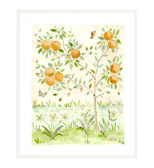 The "Hope for the Zest No. 2" Chinoiserie Fine Art Print
