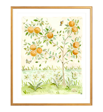 The "Hope for the Zest No. 2" Chinoiserie Fine Art Print