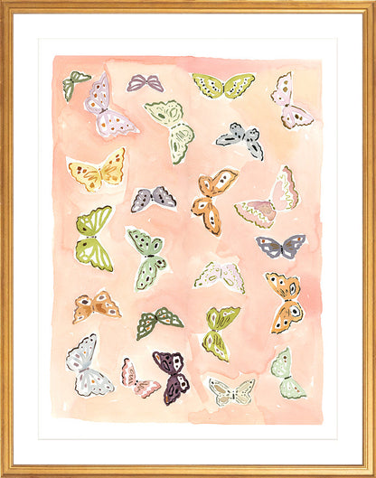 Butterfly Rainbow Coral, Fine Art Print
