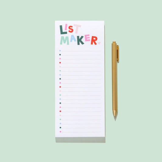 List Maker Notepad