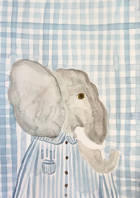 Elephant Menagerie Print