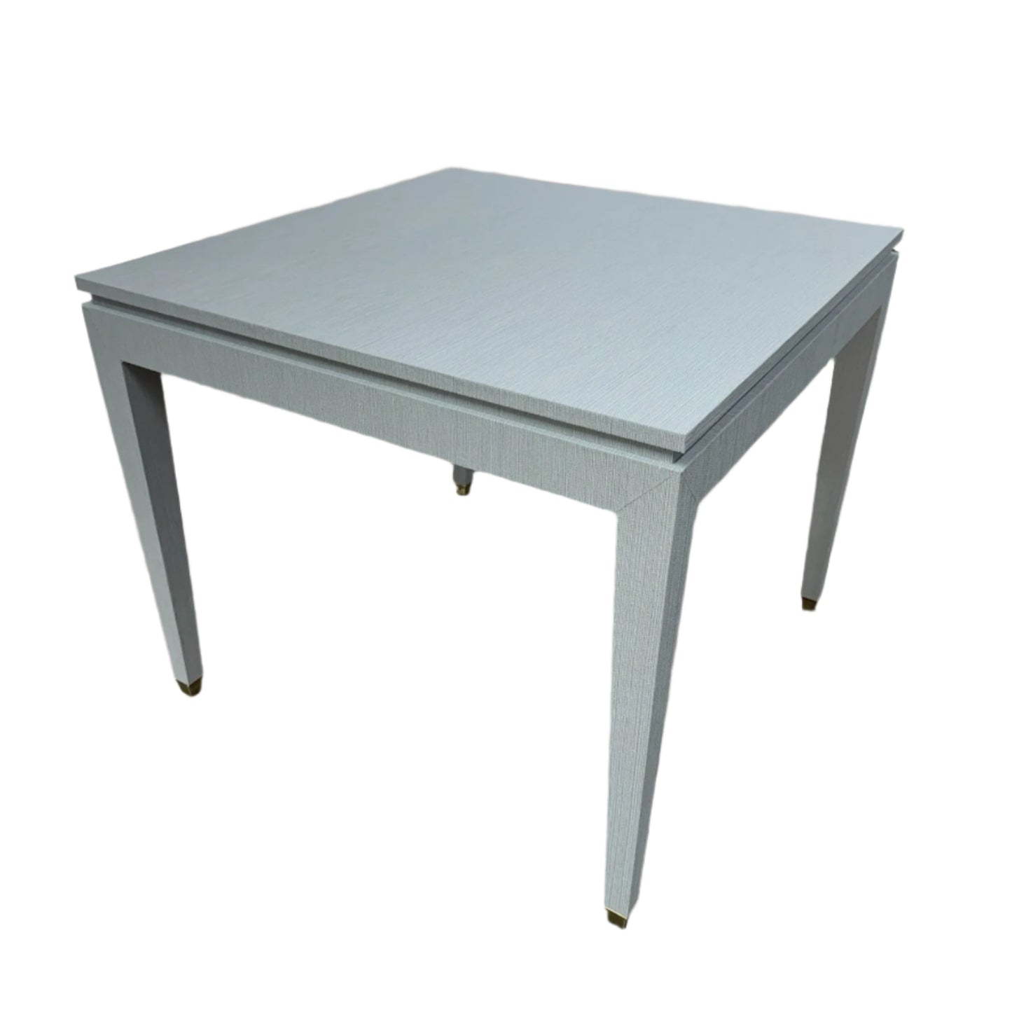 Vinyl Grasscloth Card Table