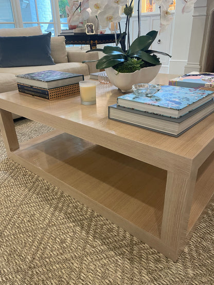 Cerused Oak Coffee Table