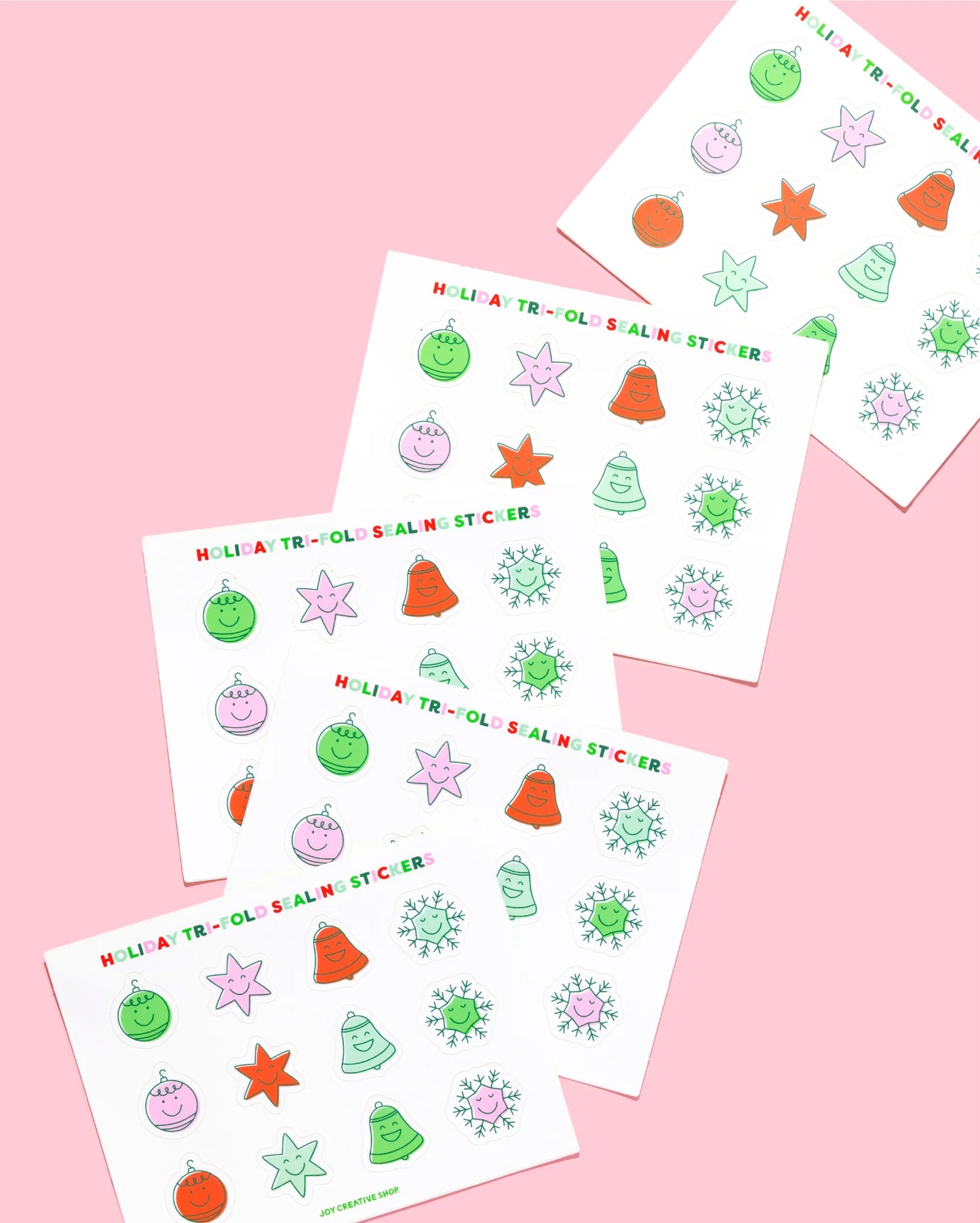Kids Holiday Fill in Thank You Tri-Fold Set