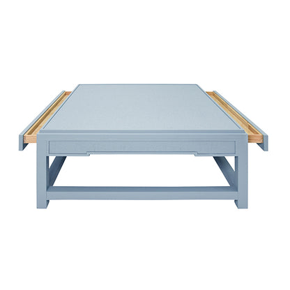 Locklin Coffee Table in Light Blue