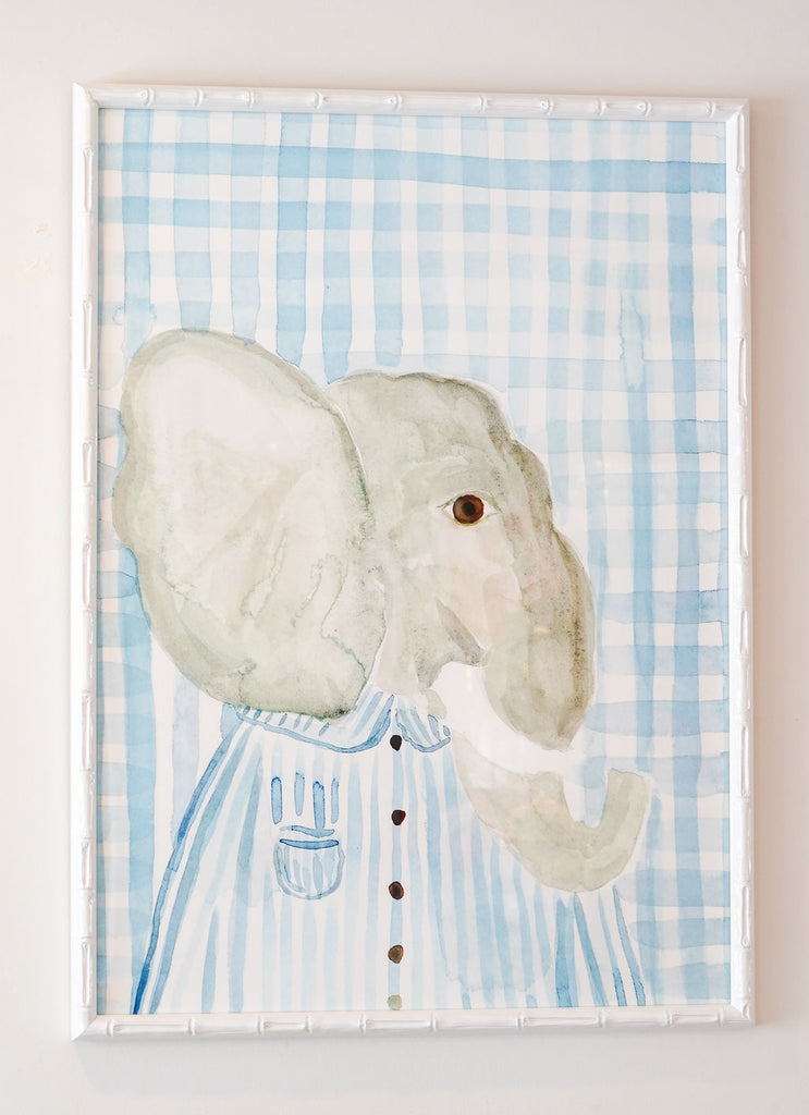 Elephant Menagerie Print