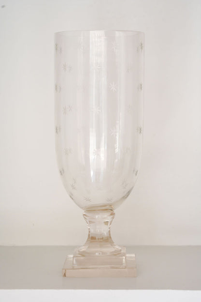 Tall Star Hurricane Vase