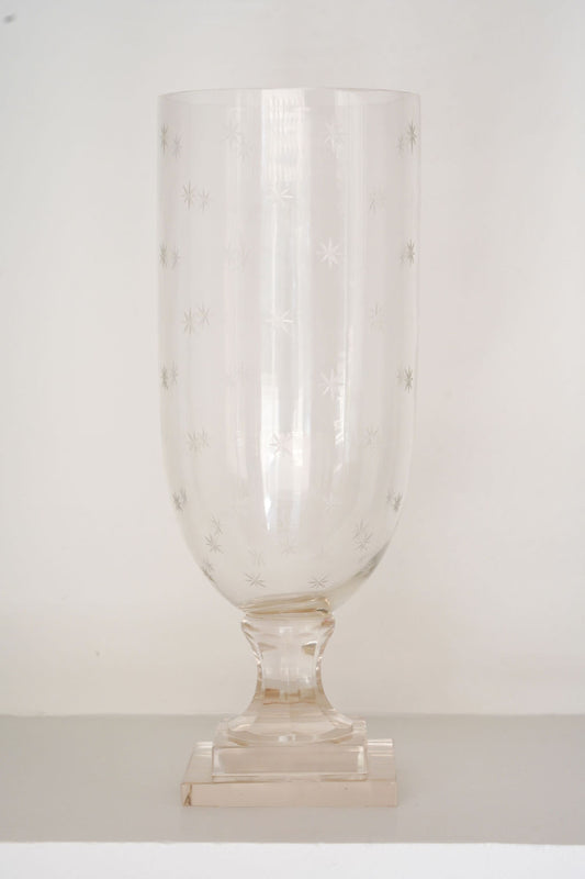 Tall Star Hurricane Vase