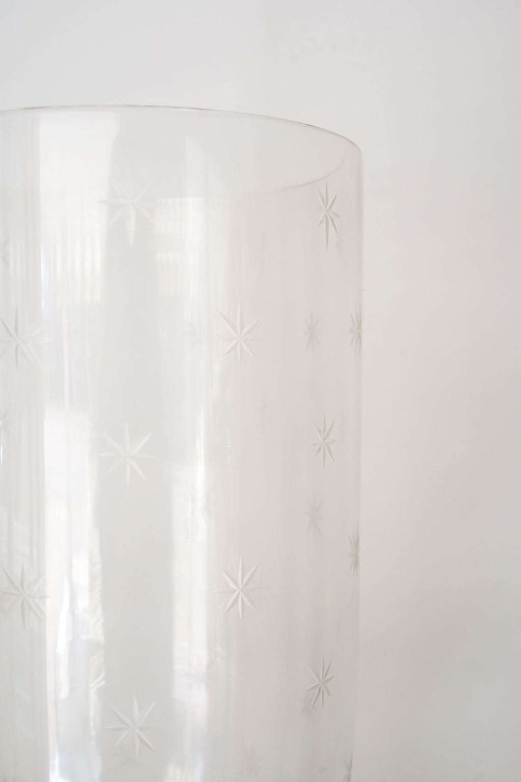 Tall Star Hurricane Vase