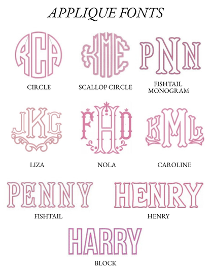 Custom Appliqué Pillow