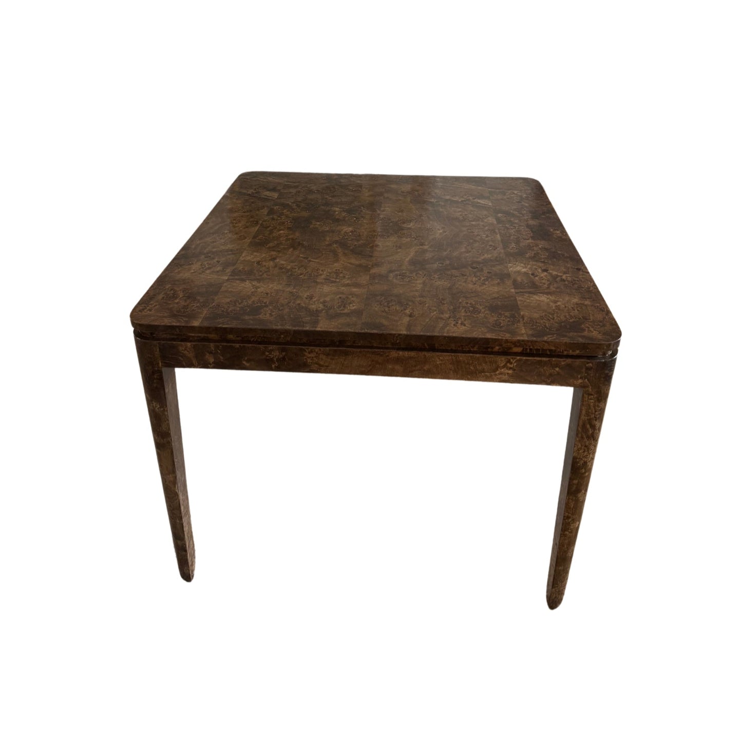Burl Card Table