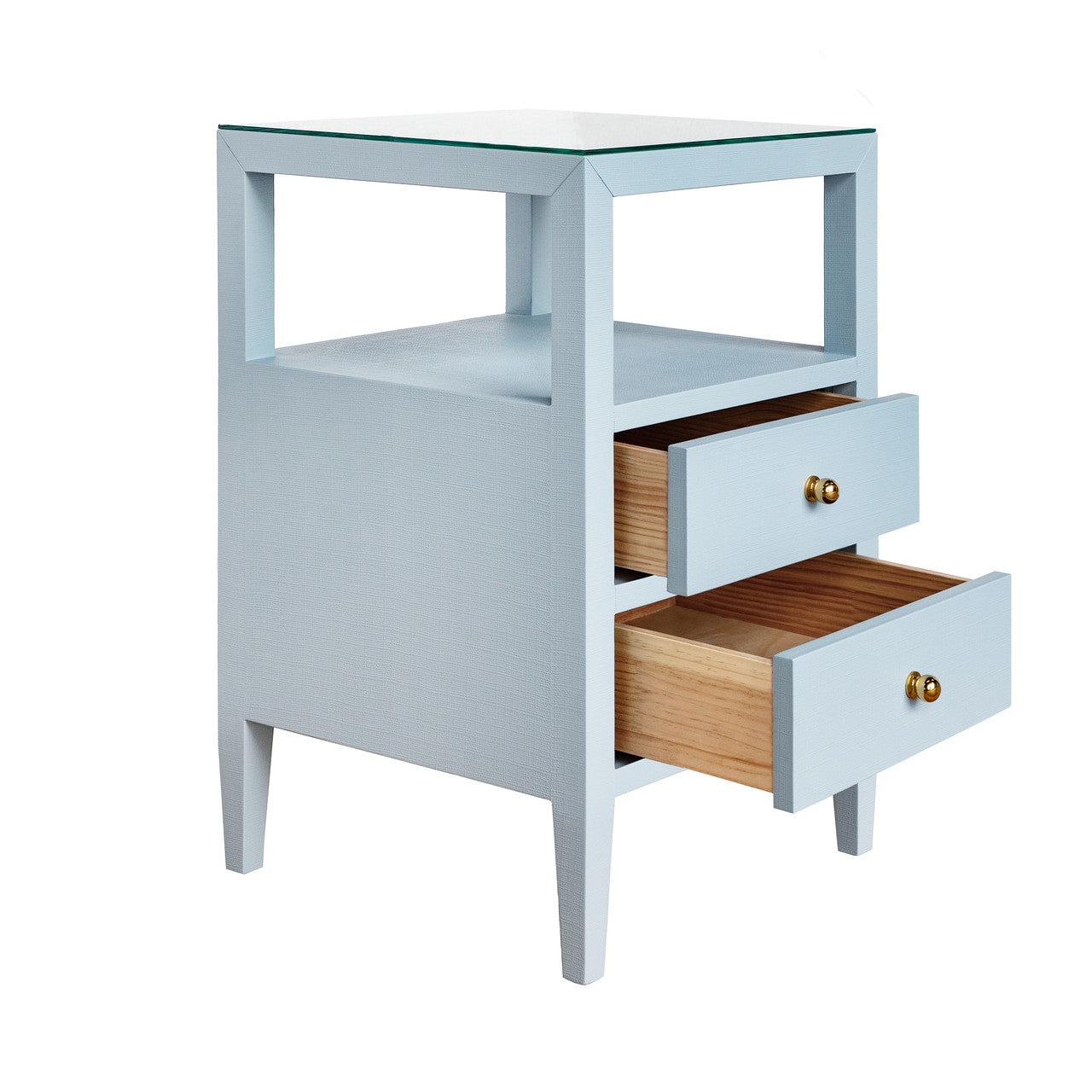 Roscoe Side Table in Light Blue