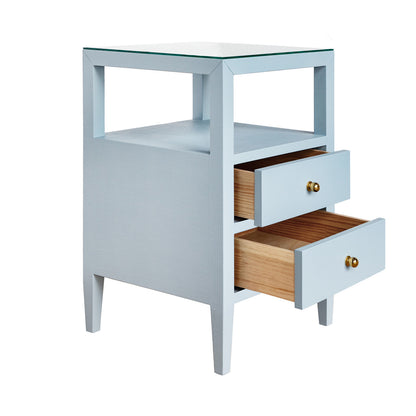 Roscoe Side Table in Light Blue