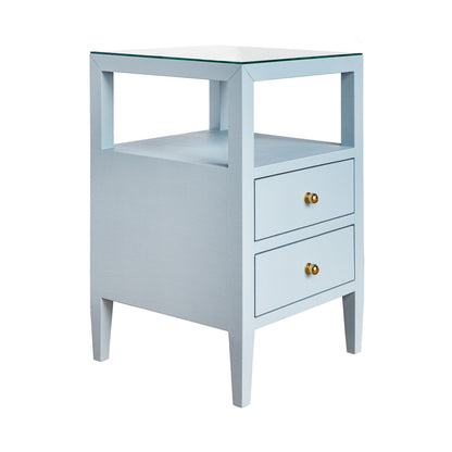Roscoe Side Table in Light Blue