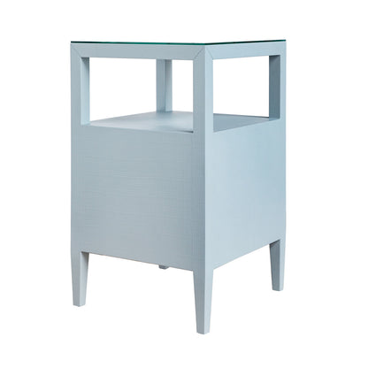 Roscoe Side Table in Light Blue