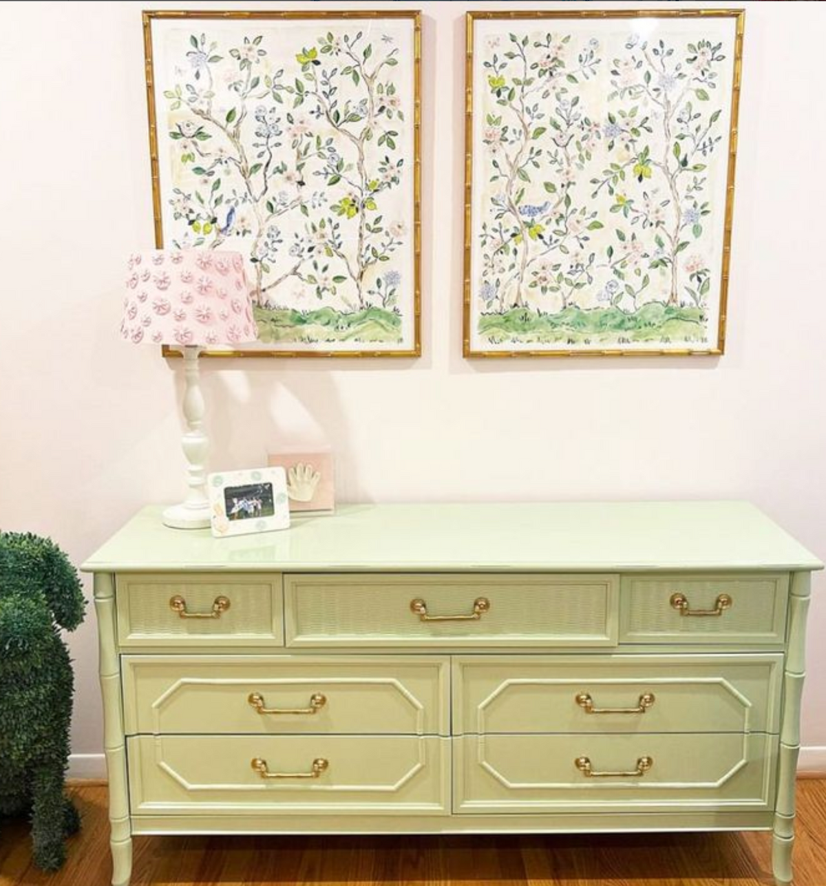 The "Chinoiserie Pinks No. 1" Fine Art Print