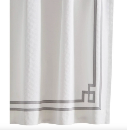 Bristol Fretwork Pique Shower Curtain