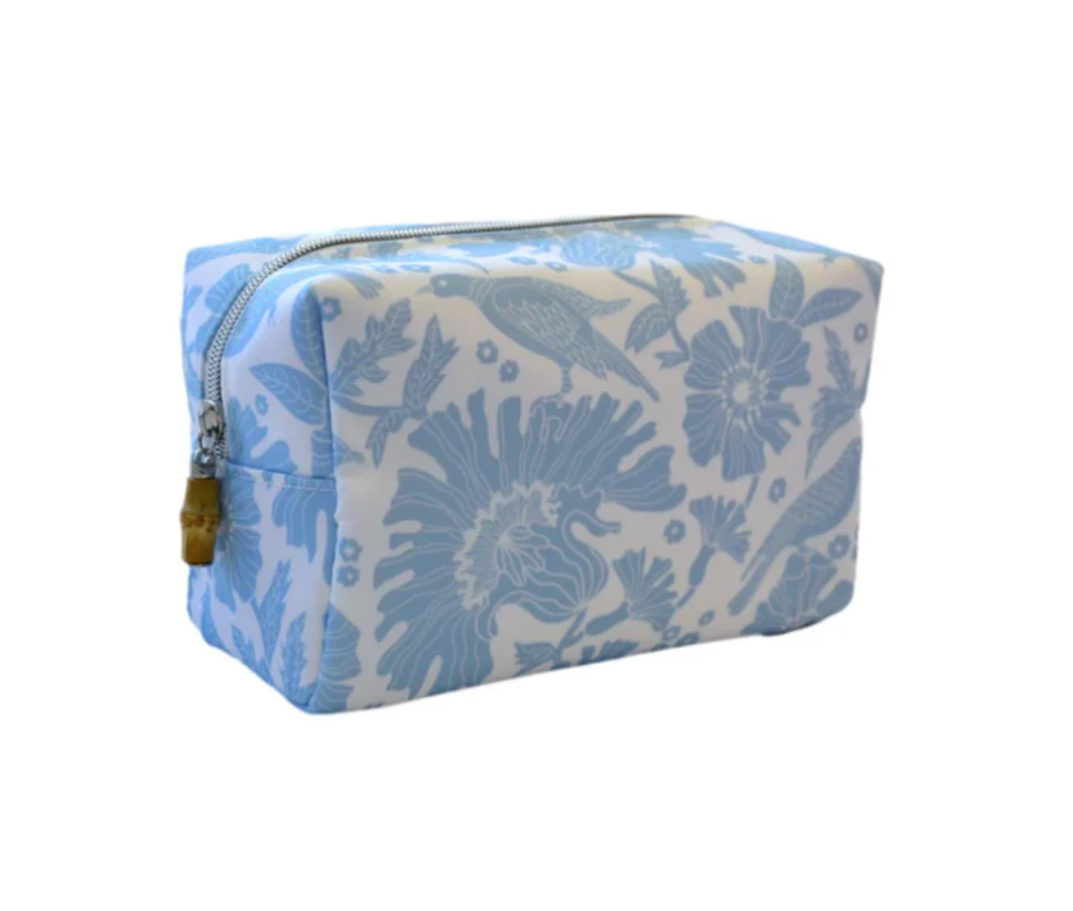 Island Floral Cosmetic Case