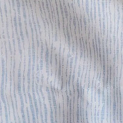 Blue Stripe Crib Sheet