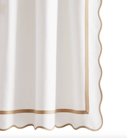 Devon II Scallop Shower Curtain