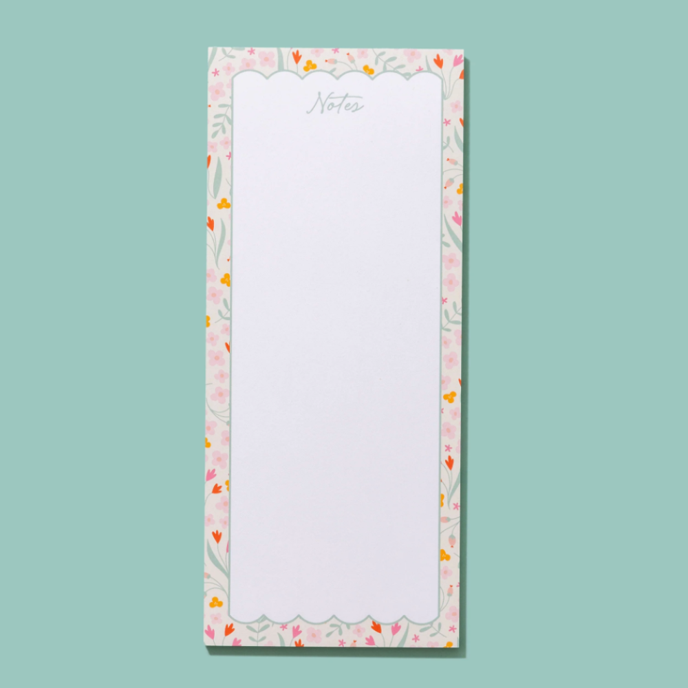 Floral Notepad