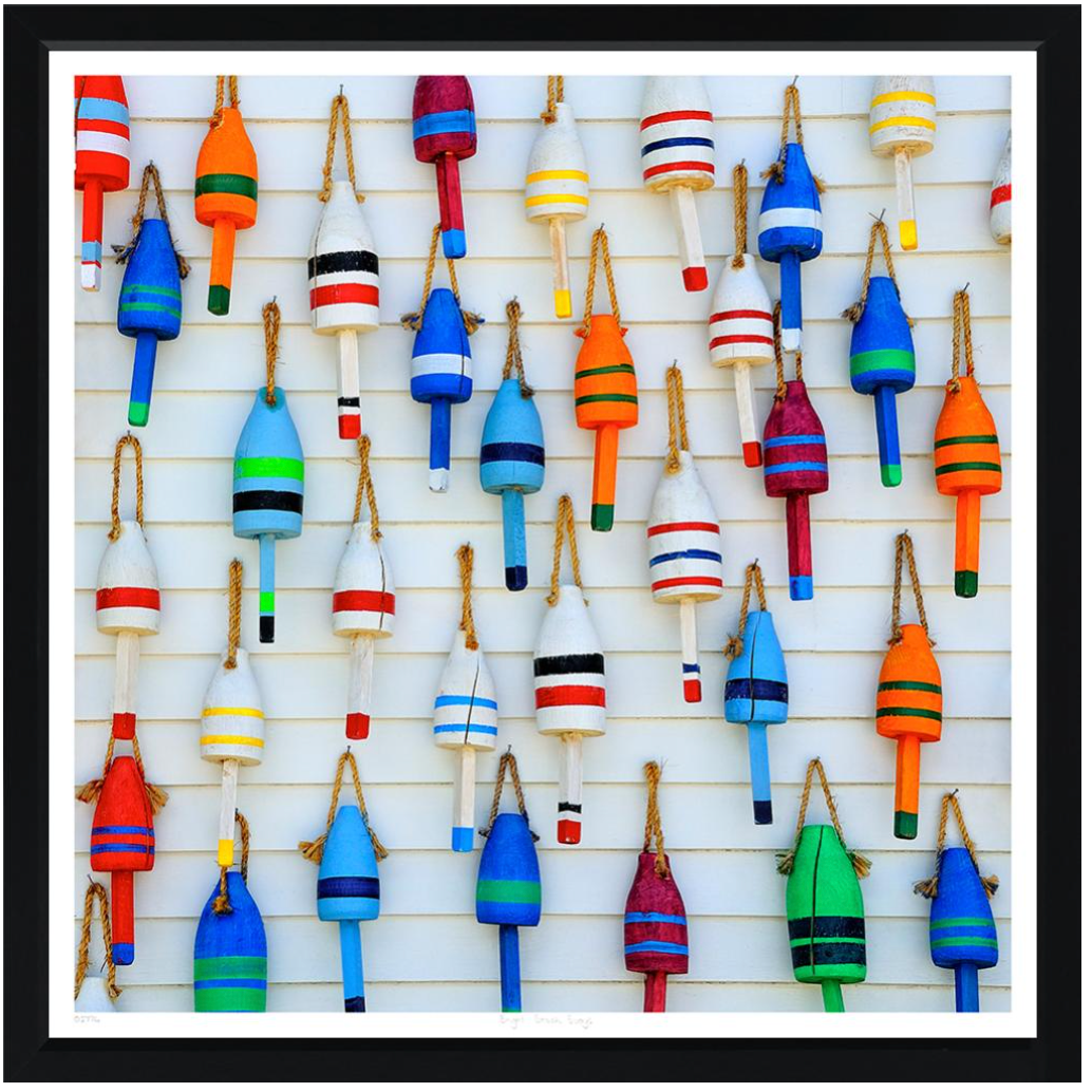 Bright Beach Buoys