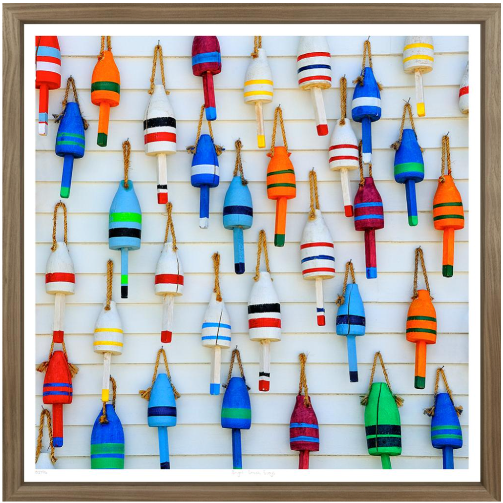 Bright Beach Buoys