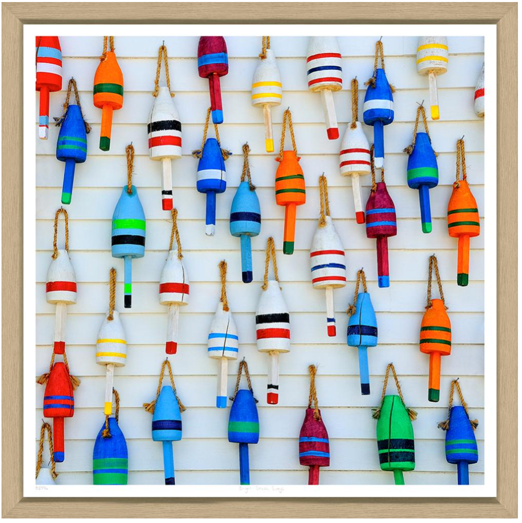 Bright Beach Buoys