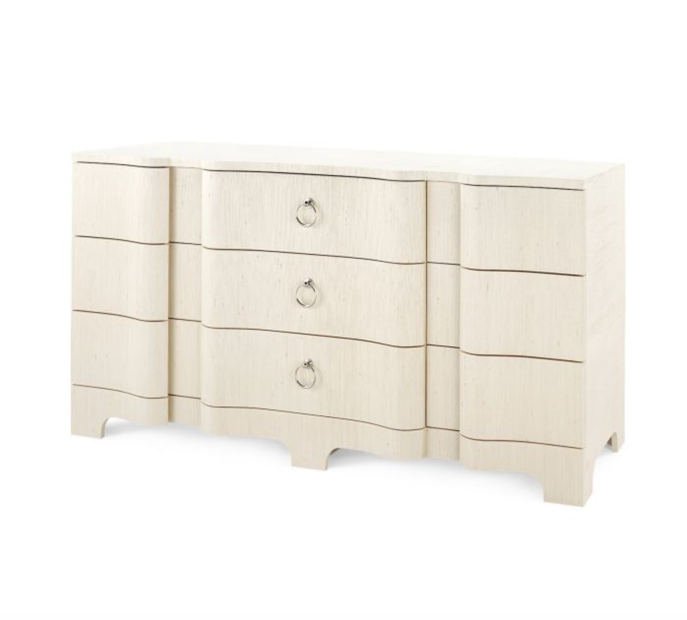 Bardot Extra Large Dresser in Canvas Cream Bardot Extra Large Dresser in Canvas Cream