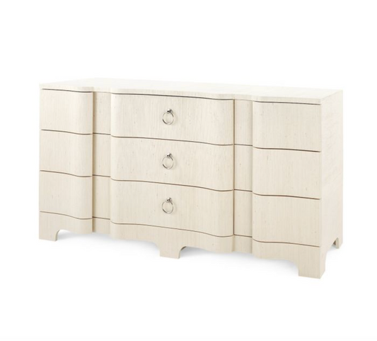 Bardot Extra Large Dresser in Canvas Cream