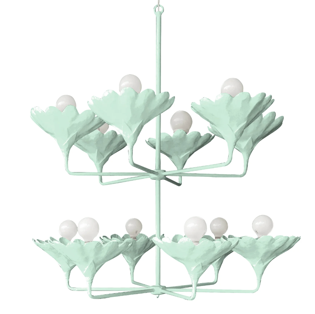 Arlo Chandelier in Seafoam