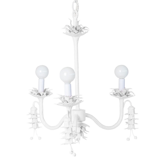 Coralie Chandelier in White