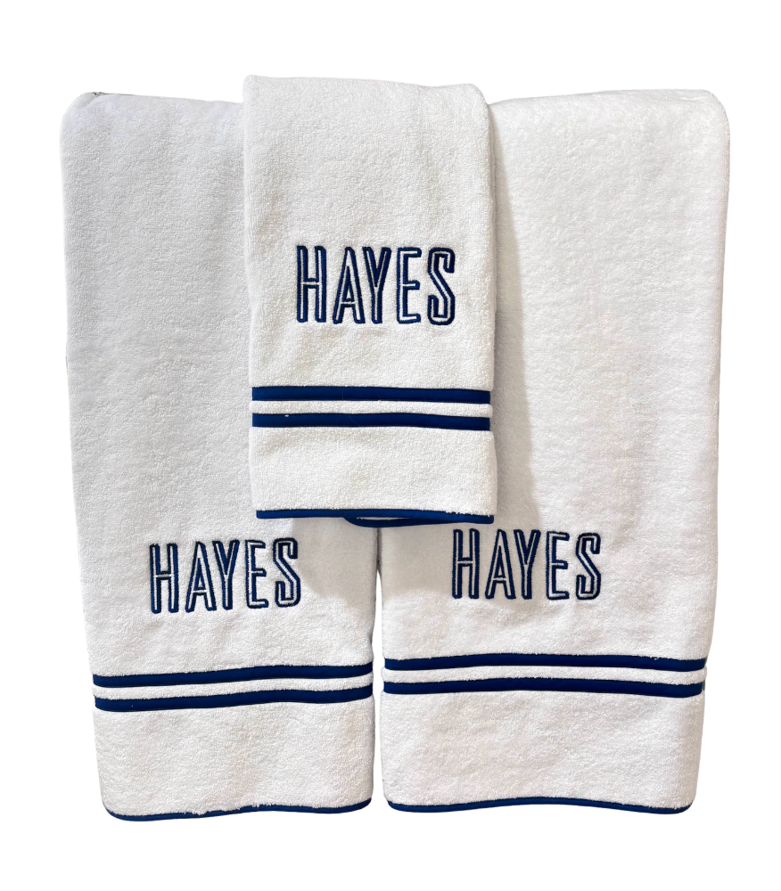 Double Banded Towels and Mats