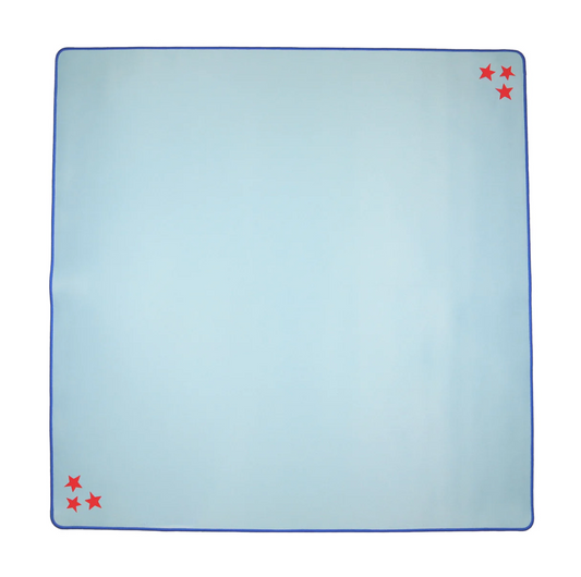 Blue Corner Stars Game Mat
