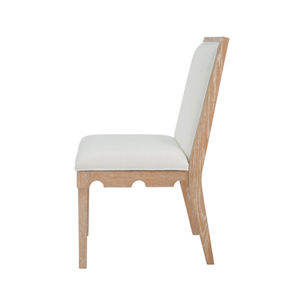Lanister Chair in Cerused Oak