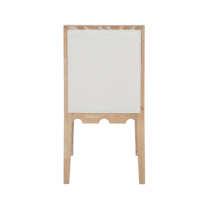 Lanister Chair in Cerused Oak