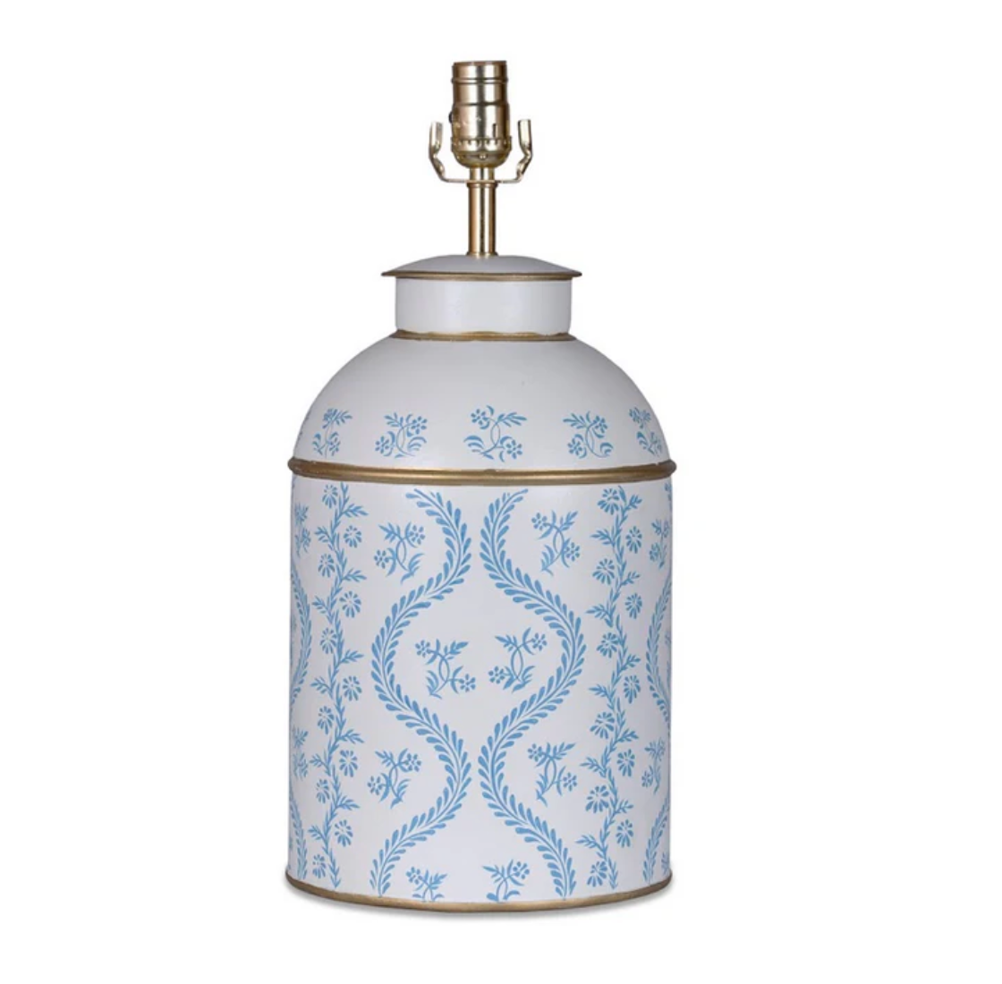 Ikat Tea Caddy Lamp