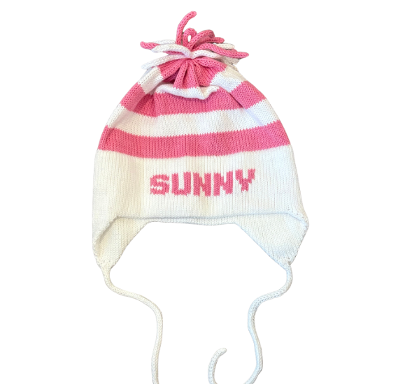 Name Earflap Hat