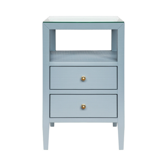Roscoe Side Table in Light Blue