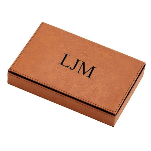 Leatherette 2 Card Deck Set
