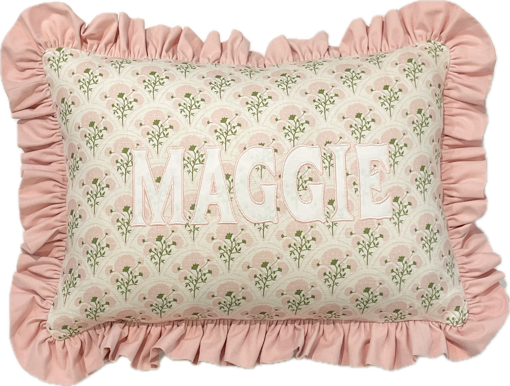 Custom Appliqué Pillow