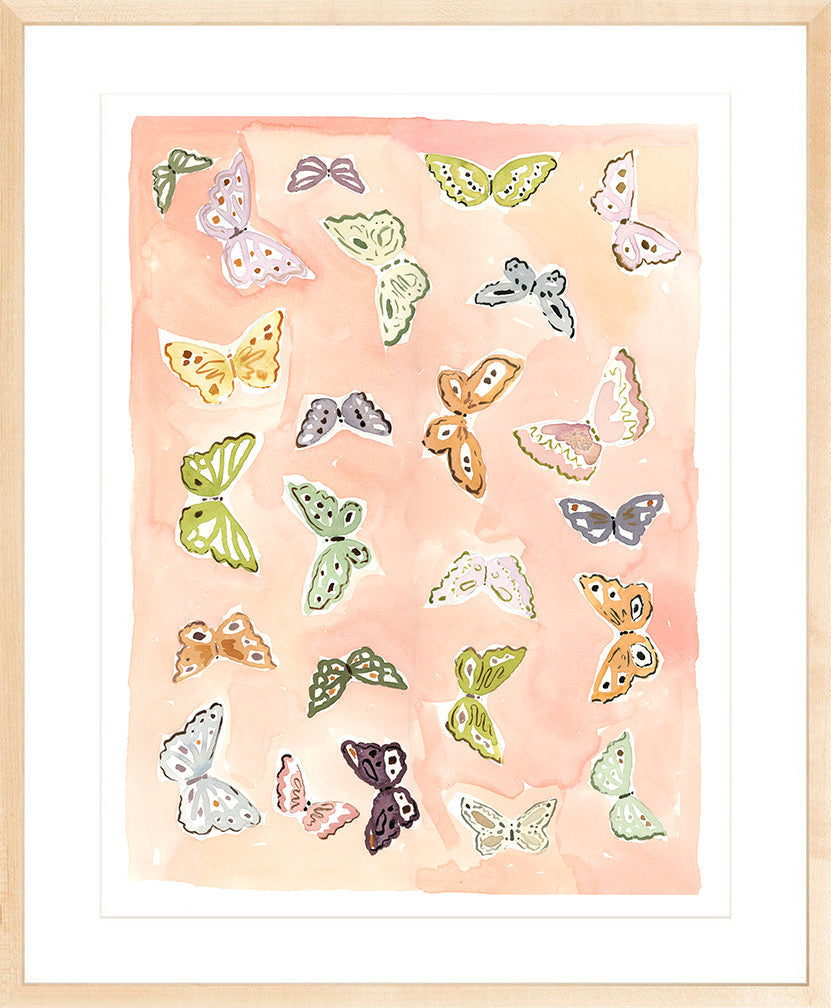 Butterfly Rainbow Coral, Fine Art Print