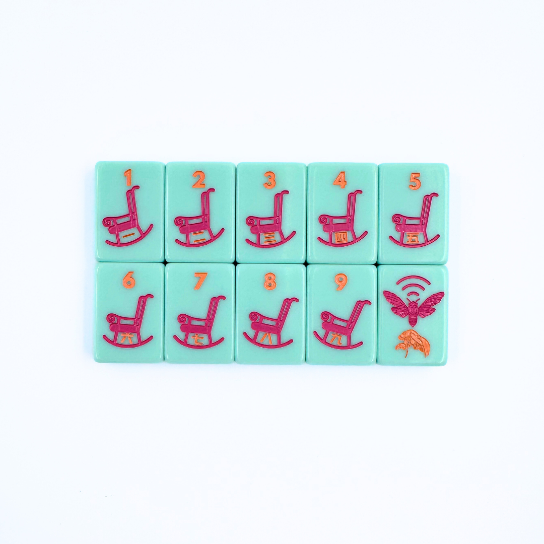 Southern Charm Mahjong Tiles