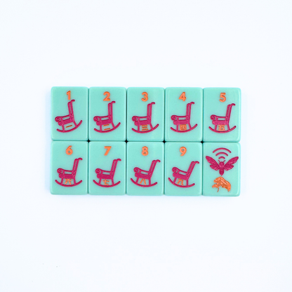 Southern Charm Mahjong Tiles