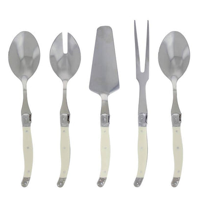 5 Piece Hostess Set in Ivory