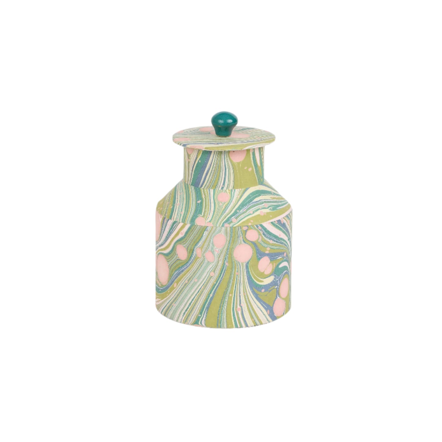 Moss Fire Marbled Jar