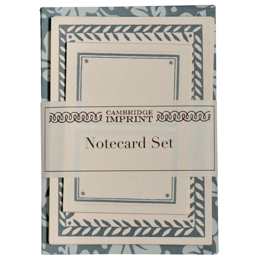 Set of Notecards - Blue