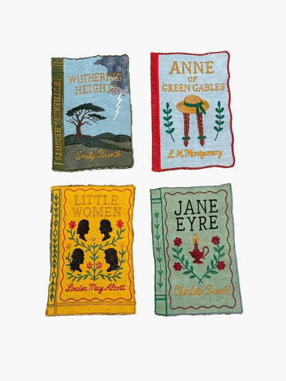 Literary Heroines Cocktail Napkins, Set of 4