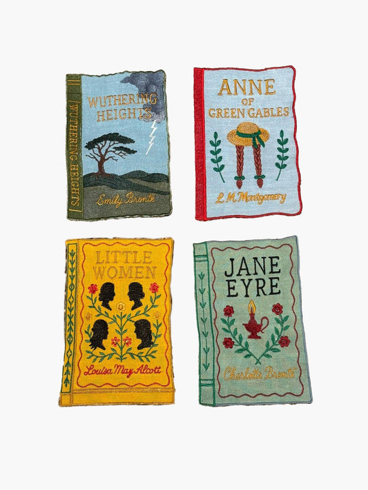 Literary Heroines Cocktail Napkins, Set of 4