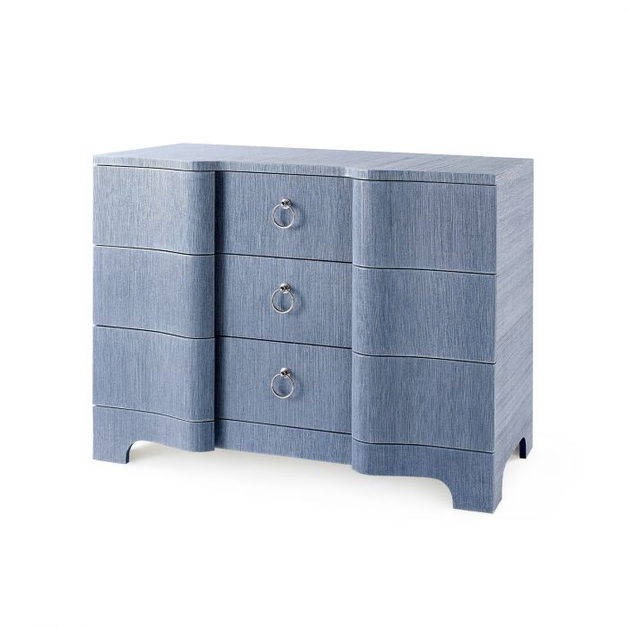 Bardot Large Dresser in Navy Blue